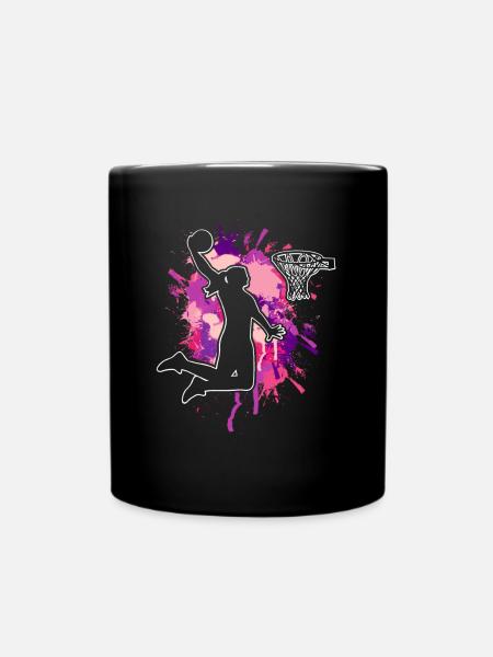 Basketball féminin Basketball féminin - Mug uni - noir
