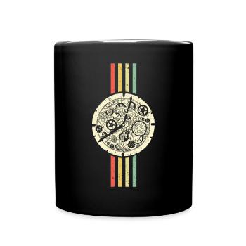 Watchmaker Watch Collector Shirt Cadeau - Mug uni - noir - Devant