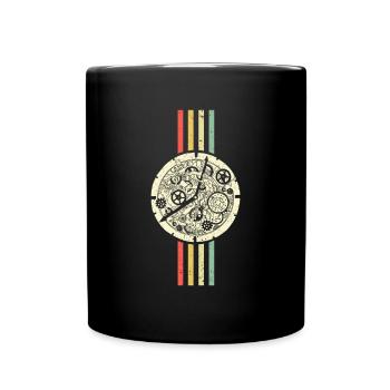 Watchmaker Watch Collector Shirt Cadeau - Mug uni - noir - Devant