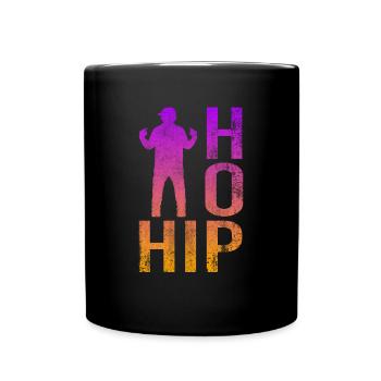 Hip-hop - Mug uni - noir - Devant