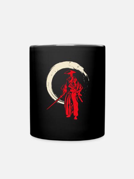 Japan Ninja Kitsune Style Japanese Samurai Sword - Tasse einfarbig - Schwarz