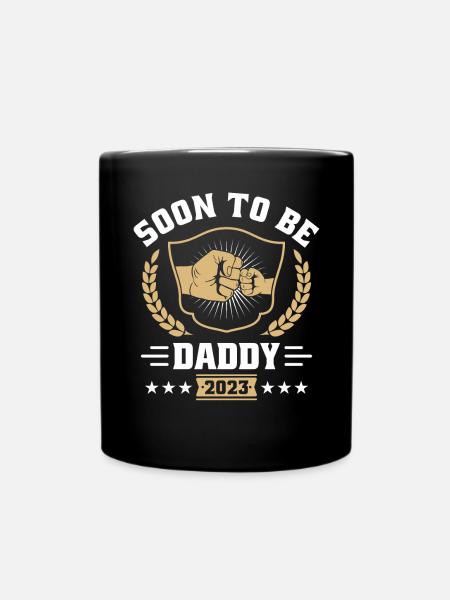 Bald Papa 2023 - Tasse einfarbig - Schwarz
