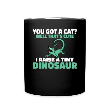 Lizard Lover Lizard Gift Lizard Owner - Full Colour Mug - black - Front