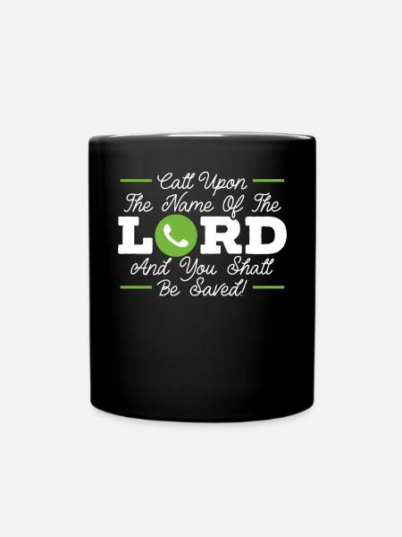 Christlich Gläubiger Religiöser Pastor Bibel - Tasse einfarbig - Schwarz