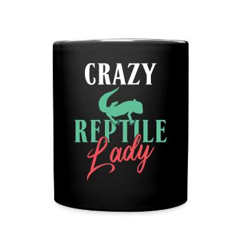 Lizard Lover Lizard Gift Lizard Propriétaire - Mug uni - noir - Devant