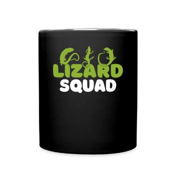 Lizard Lover Lizard Gift Lizard Propriétaire - Mug uni - noir - Devant