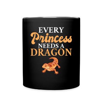 Lizard Lover Lizard Gift Lizard Owner - Full Colour Mug - black - Front