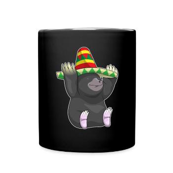 Sombrero de Taupe - Mug uni - noir - Devant