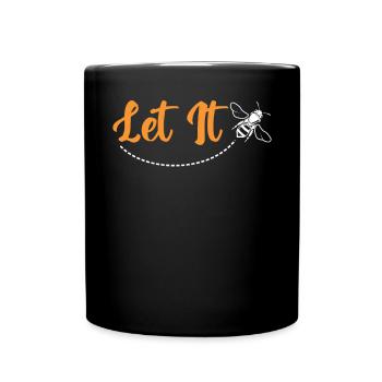 Let it - Full Colour Mug - black - Front