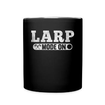 Larp Mode On Role-playing game LARP - Full Colour Mug - black - Front