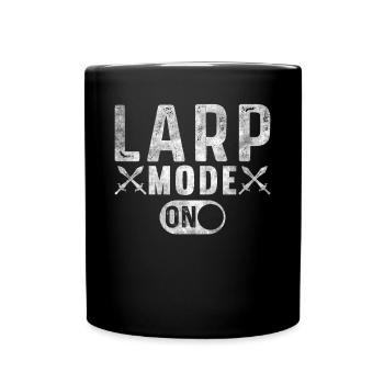 Larp Mode On Role-playing game LARP - Full Colour Mug - black - Front