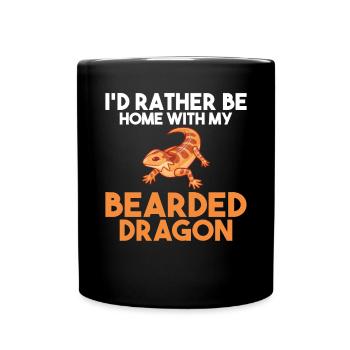 Eidechsenliebhaber Eidechse Geschenk Eidechse Besitzer - Tasse einfarbig - Schwarz - Vorne