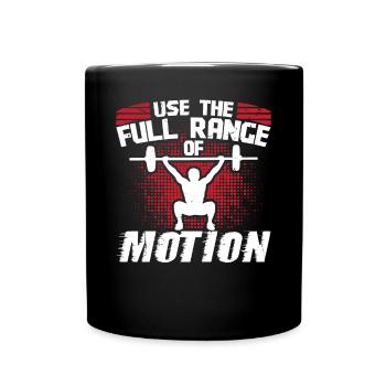 Strongman gamme complète de Motion Gym Musculation - Mug uni - noir - Devant