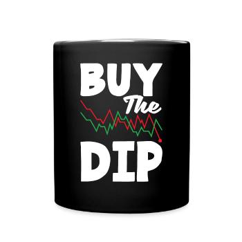 Achetez la journée des investisseurs Dip - Mug uni - noir - Devant