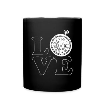 Chemise Love Watch Cadeau - Mug uni - noir - Devant