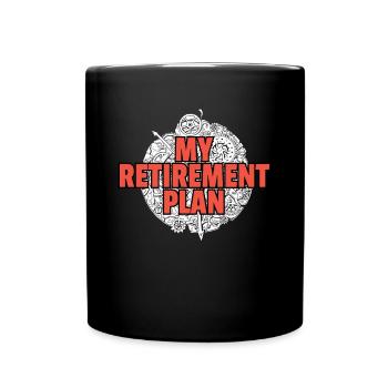 Mon plan de récupération Faire des montres - Mug uni - noir - Devant