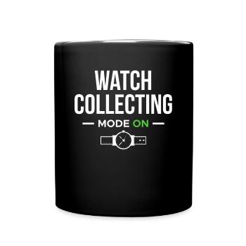 Montre Collector Fashion On Shirt Gift - Mug uni - noir - Devant