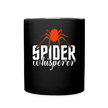 Spider Lover Gifts - Full Colour Mug - black - Front