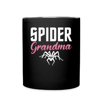Spider Lover Gifts - Full Colour Mug - black - Front