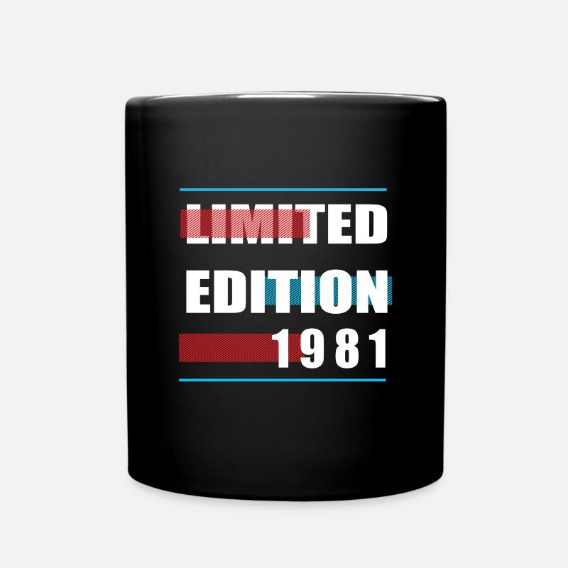 Limited Edition 1981 - Tasse einfarbig - Schwarz