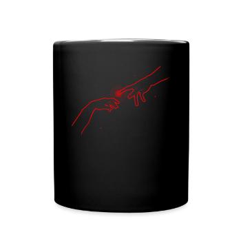 Création esthétique Cryptidcore d’Adam - Mug uni - noir - Devant
