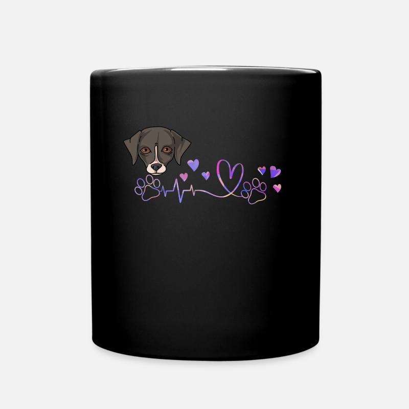 Whippet - Mug uni - noir