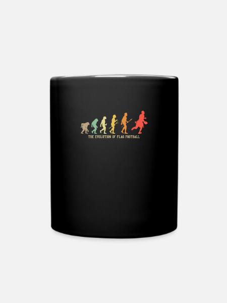Evolution Flag Football - Kubek jednokolorowy - czarny