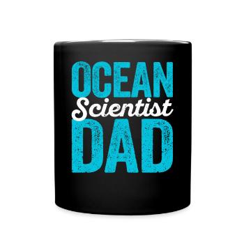 Drôle de biologiste marin Biologie marine - Mug uni - noir - Devant