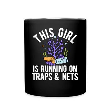 Biologiste marin Filles Biologie marine - Mug uni - noir - Devant