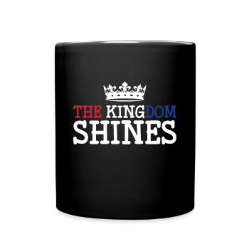 The Kingdom Shines Shirt - Tasse einfarbig - Schwarz - Vorne