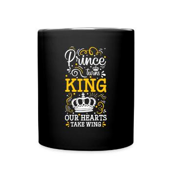 Couronnement royal 2023 - Mug uni - noir - Devant