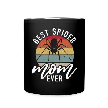Spider Lover Gifts - Full Colour Mug - black - Front