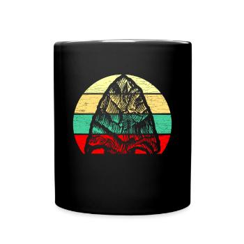 Arrowhead Hunter - Tasse einfarbig - Schwarz - Vorne