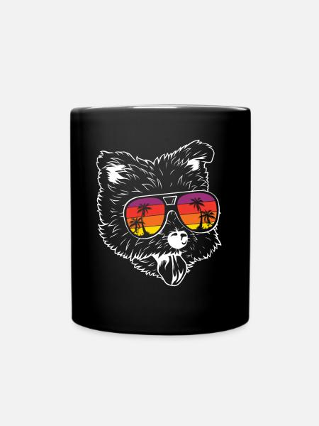 West highland terrier - Tasse einfarbig - Schwarz