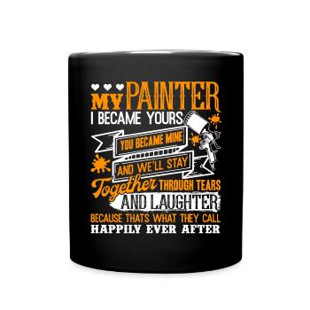 Painter My Painter - Full Colour Mug - black - Front