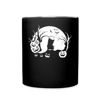 West highland terrier - Full Colour Mug - black - Front