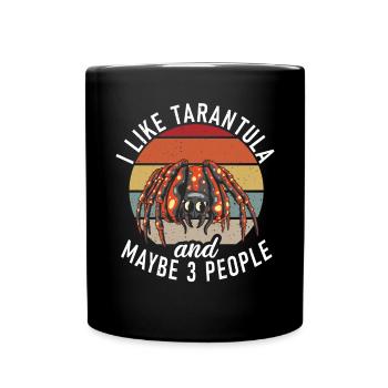 Spider Lover Gifts - Full Colour Mug - black - Front