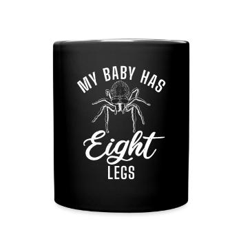 Spider Lover Gifts - Full Colour Mug - black - Front