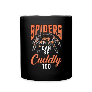 Spider Lover Gifts - Full Colour Mug - black - Front