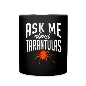 Spider Lover Gifts - Full Colour Mug - black - Front