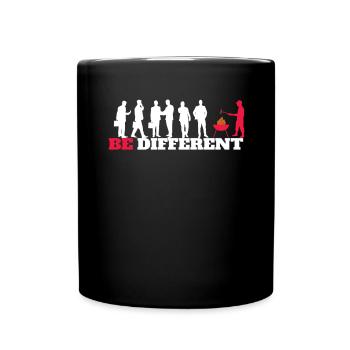 Idée de barbecue et de cadeau de camping-car - Mug uni - noir - Devant