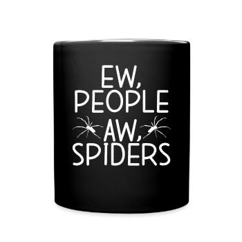 Spider Lover Gifts - Full Colour Mug - black - Front