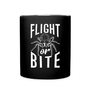 Spider Lover Gifts - Full Colour Mug - black - Front