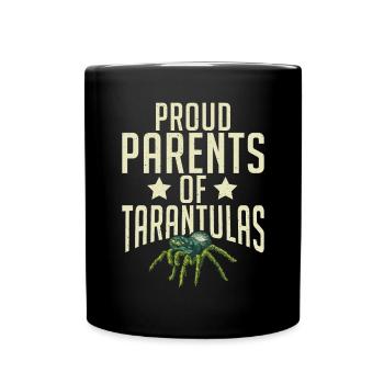Spider Lover Gifts - Full Colour Mug - black - Front