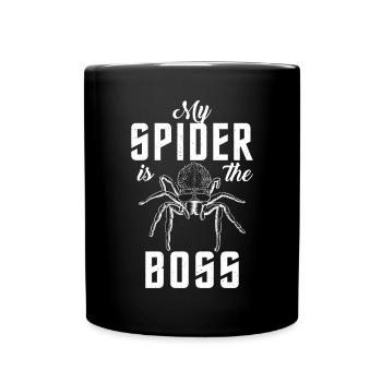 Cadeaux d’amoureux de l’araignée - Mug uni - noir - Devant
