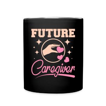 Training for future nurses - Full Colour Mug - black - Front