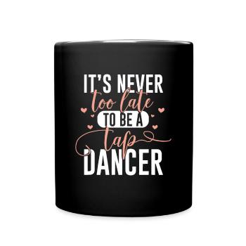 Tap Dance Heart Lover Cadeau Tap Dancer Cadeaux Dancin - Mug uni - noir - Devant