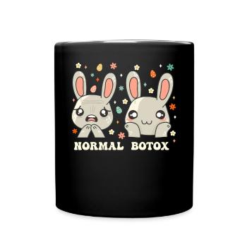 Easter Easter Plastic Surgeon Botox - Full Colour Mug - black - Front