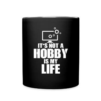 Technologie de soutien à la réparation d’ordinateurs - Mug uni - noir - Devant