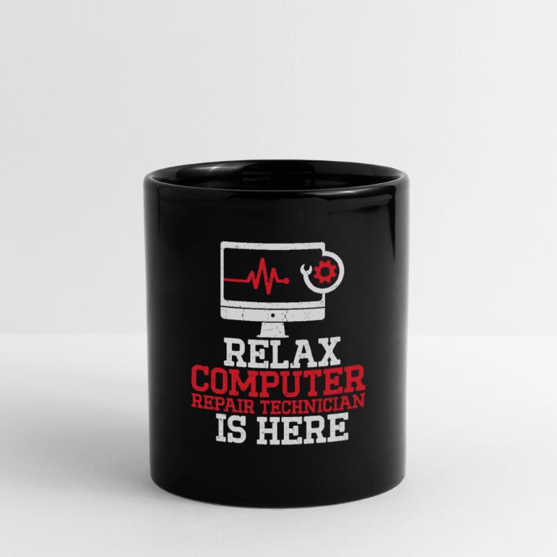 Computer Repair Technology Support Technology Full Colour Mug